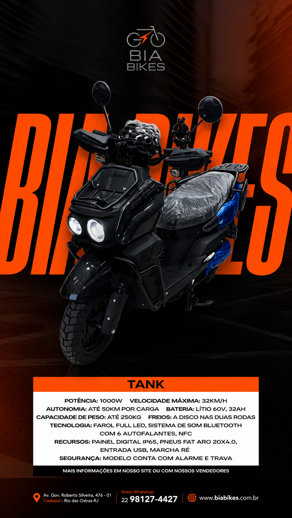 Bia Bikes Tank