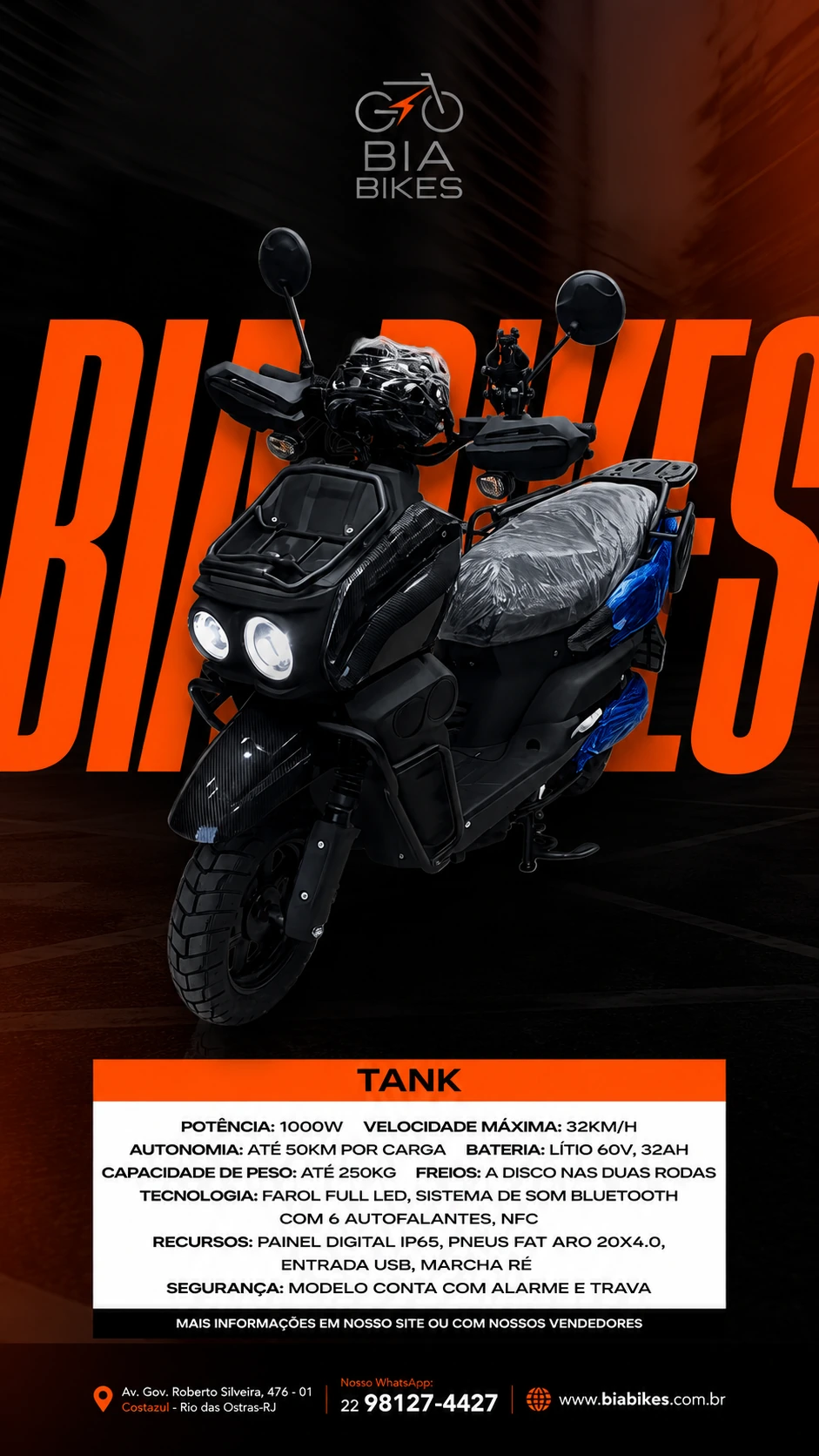 Bia Bikes Tank